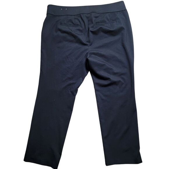 Lane Bryant Nwot Black Ponte Pull-On Straight Leg Pant Pants Size 24 - Picture 2 of 6